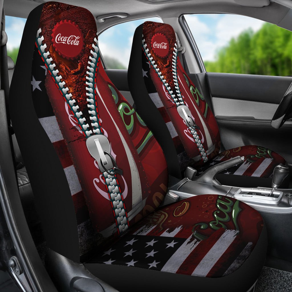 Coca Cola Coke Car Seat Covers Drinks AA22101802 - TrendyHeat