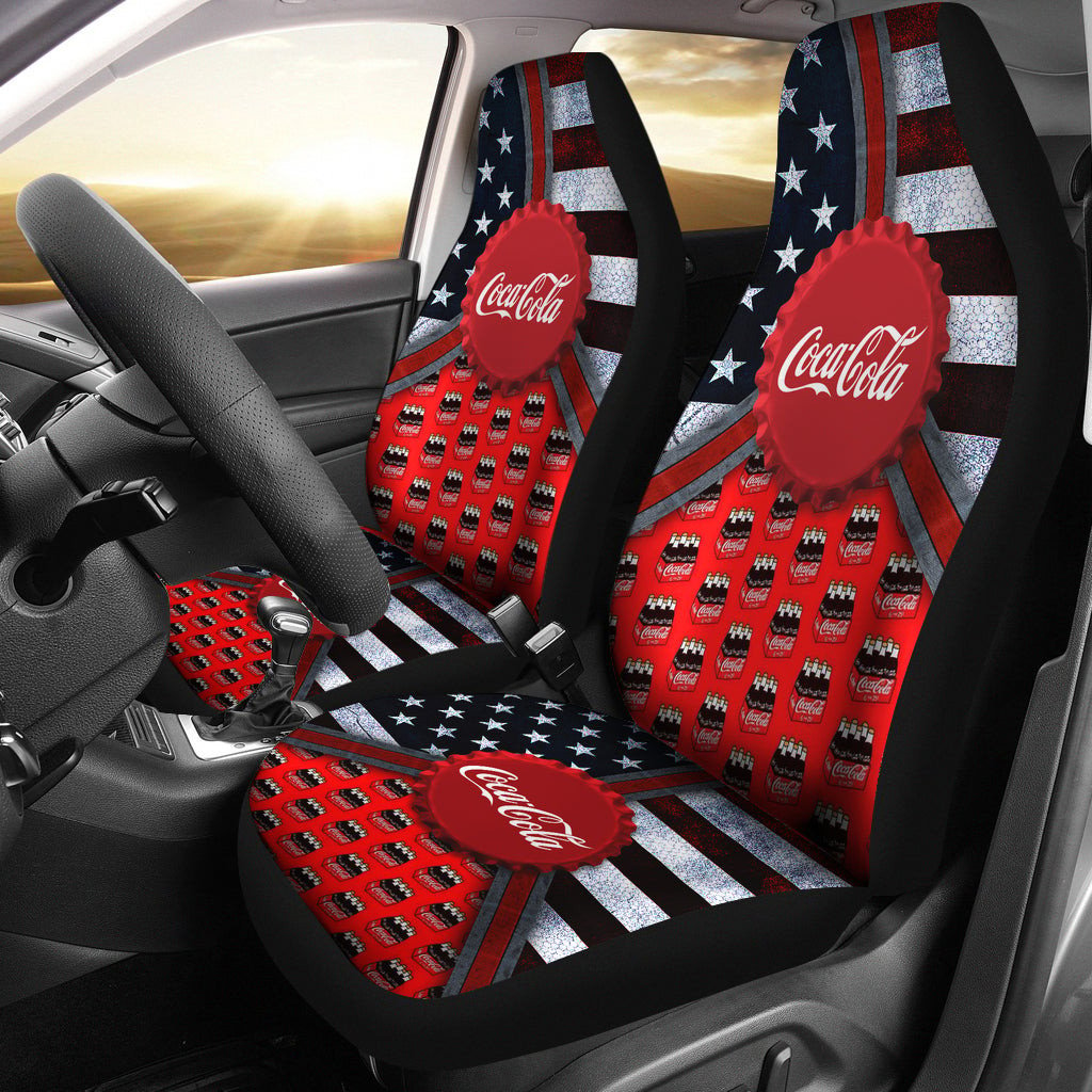 Coca Cola Coke Car Seat Covers Drinks AA22101804 - TrendyHeat