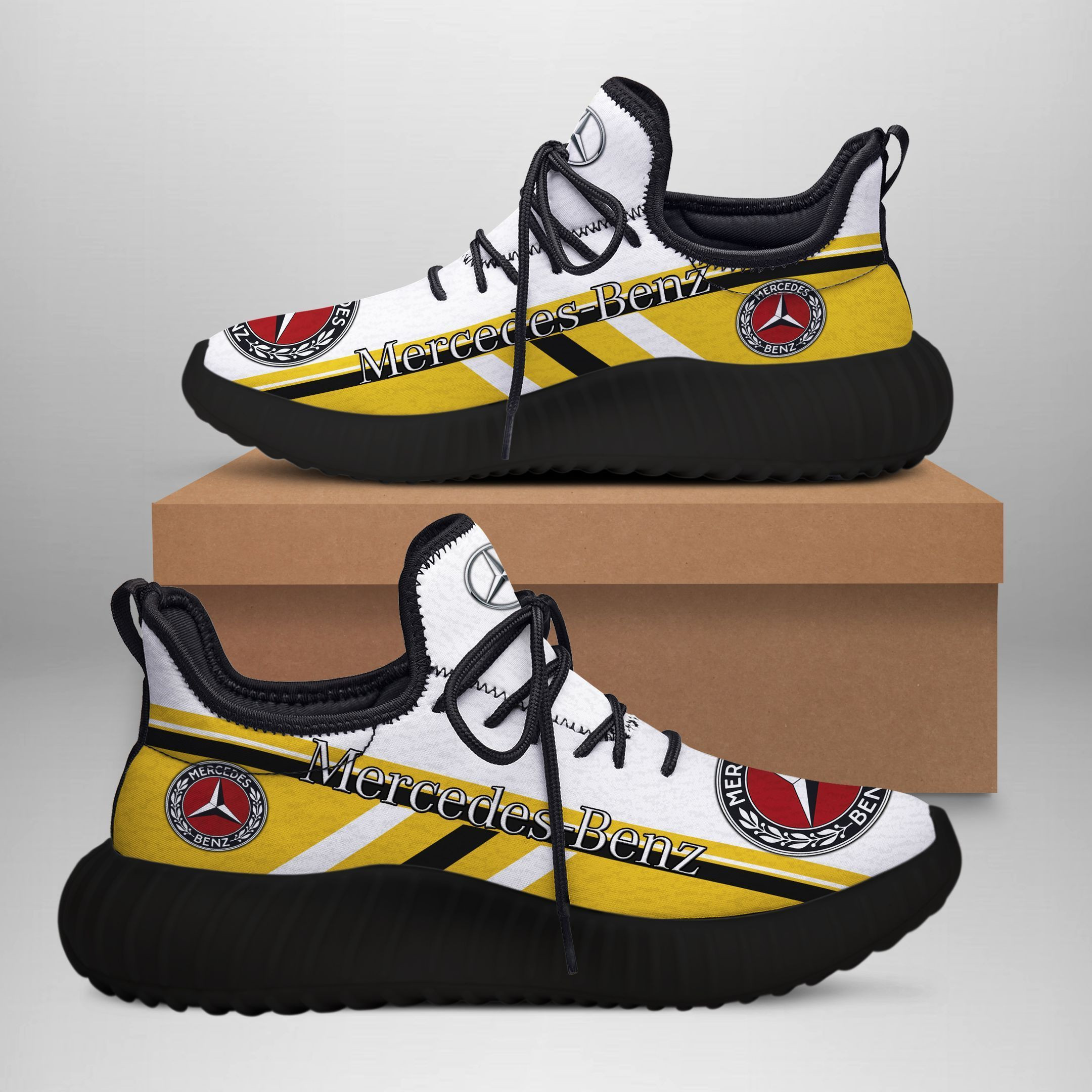 Mercedes Benz YZ Shoes Ver2 (Yellow) - TrendyHeat