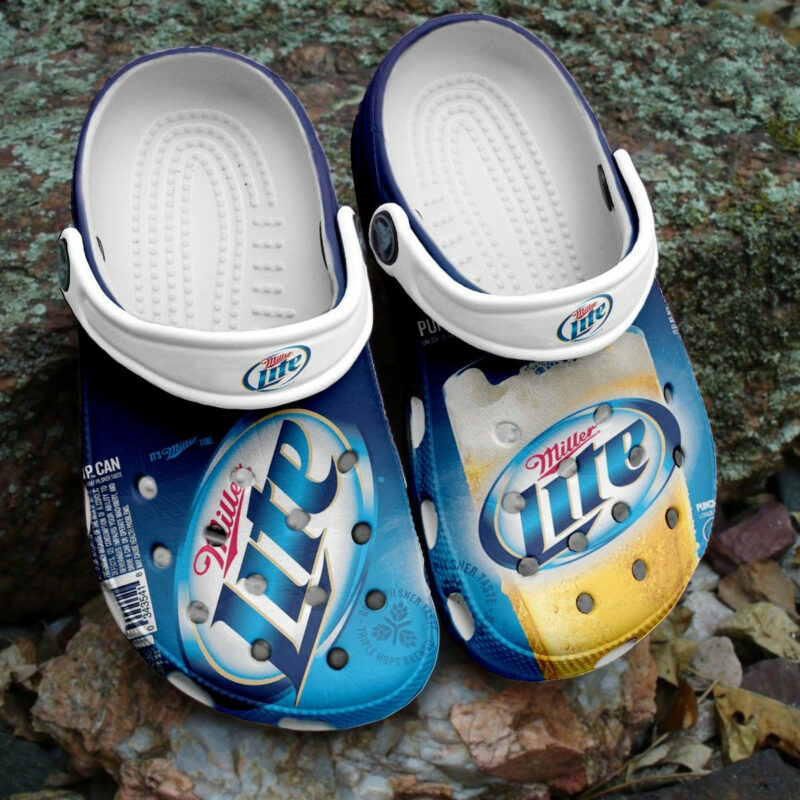 Miller Lite Beer Crocs - TrendyHeat