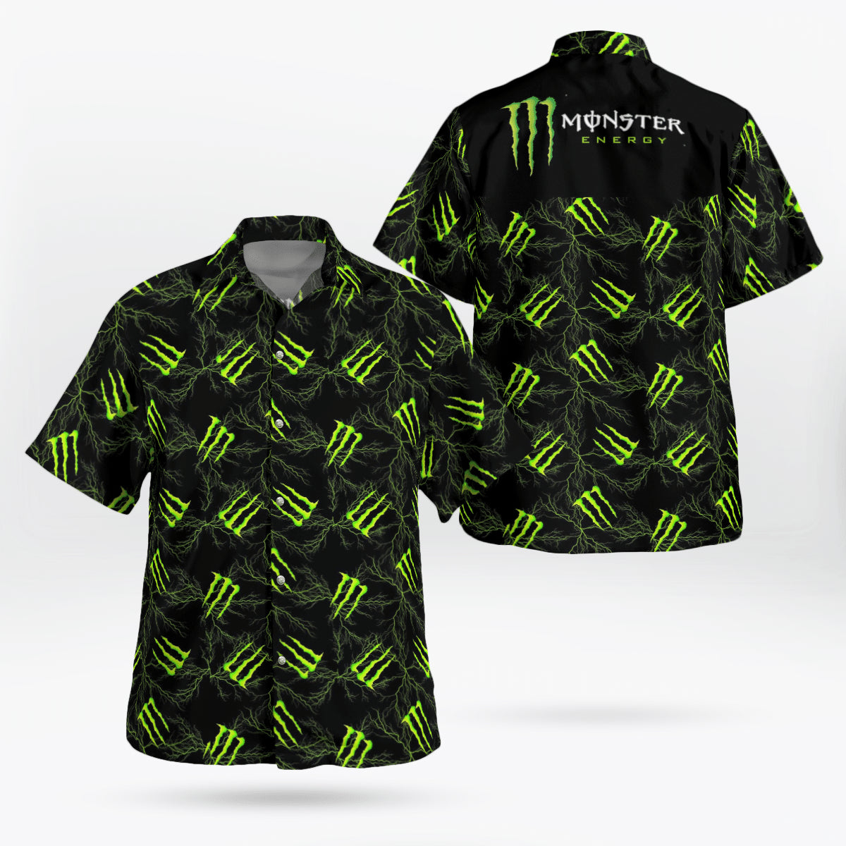 Monster Energy Hawaiian Shirt - TrendyHeat