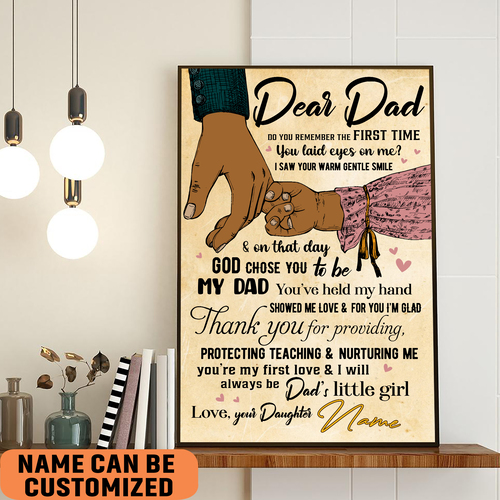 Custom Black Dad & Daughter Poster Meaningful African Wall Art Juneteenth Gift 2 custom black dad daughter poster meaningful african wall art juneteenth gift tikag