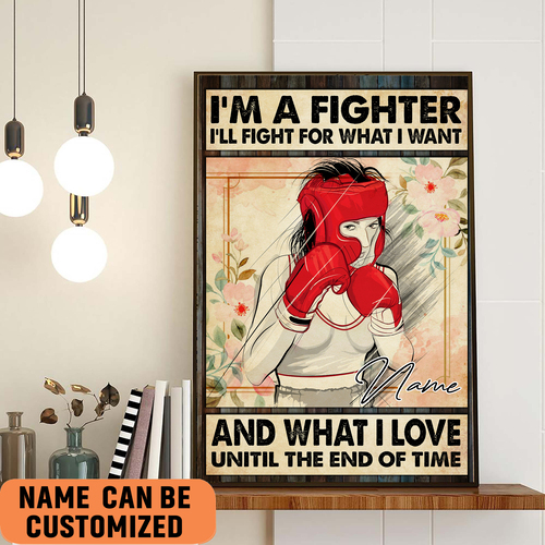 I'm A Fighter Boxing Poster, Boxing Wall Art, Fighter Boxing Lovers Poster 2 im a fighter boxing poster boxing wall art fighter boxing lovers poster