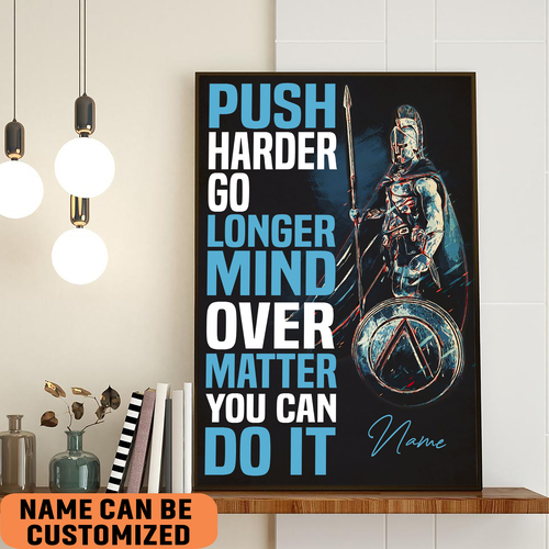 personalized spartan poster you can do it perfect gift for spartan warriors poster qh7fo